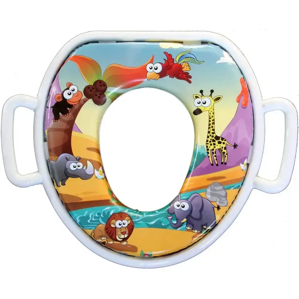 Сиденье мягкое (детское с ручками) с/рис