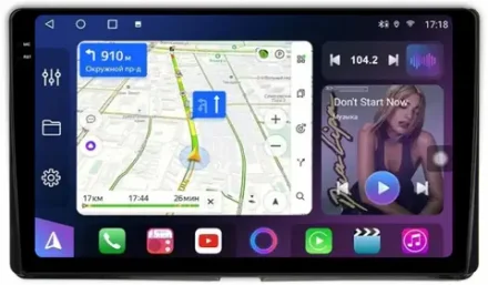 Магнитола для Toyota Sienna 3 2014-2020 - FarCar 9532 на Android 13, QLED+2K, TS10, CarPlay, 4G SIM-слот
