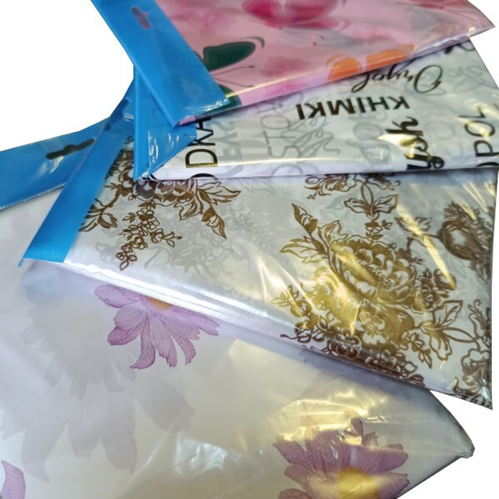 Скатерть ПИКНИК без отделки пленка ПВД 120*180 Микс расцветок