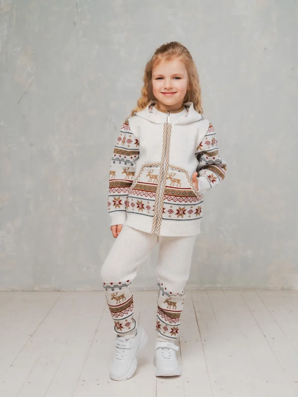 Рейтузы вязаные с орнаментом