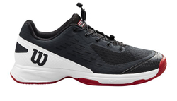 детские Кроссовки теннисные Wilson Rush Pro Jr 4.0 - black/white/poppy red