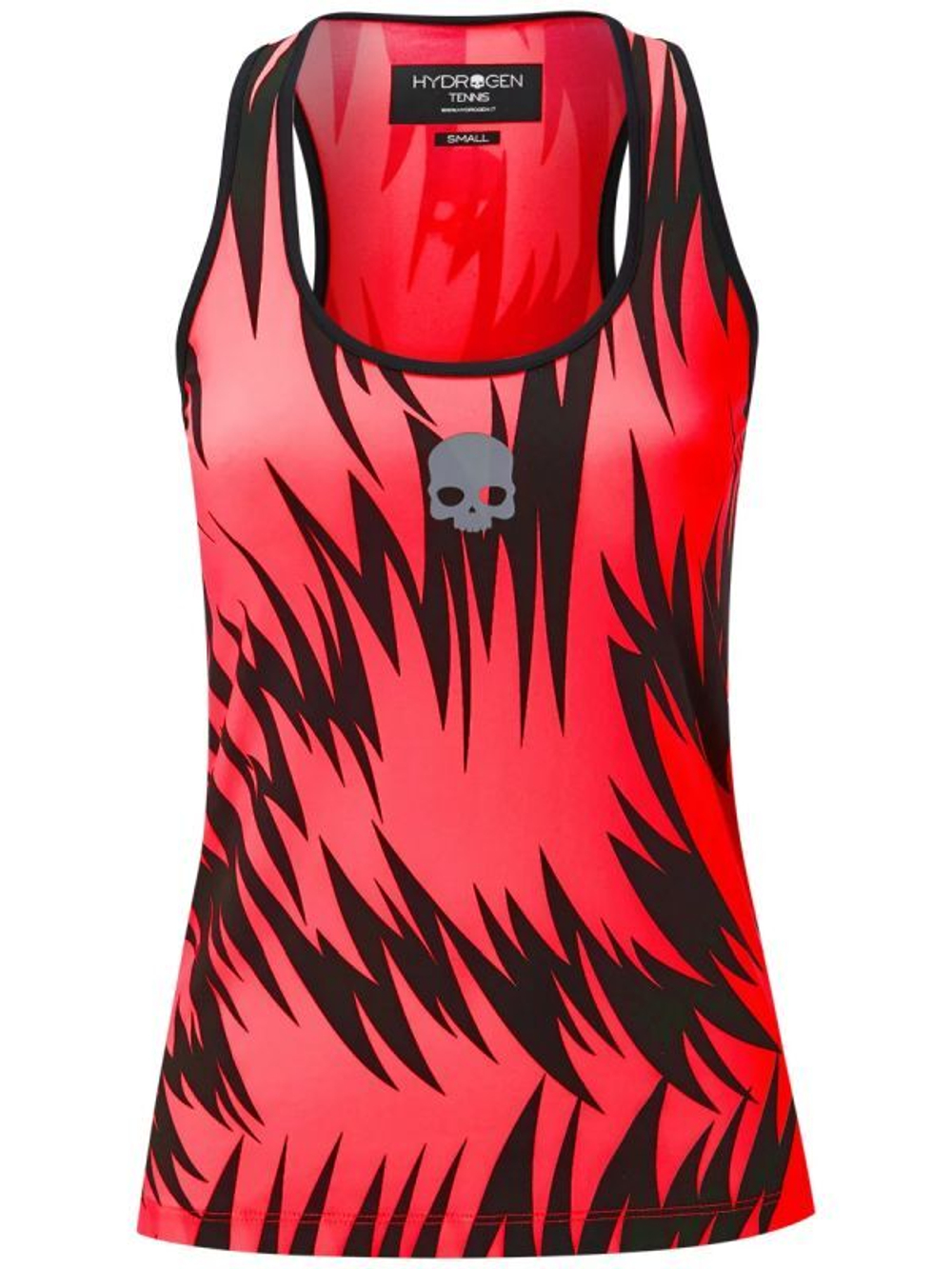 Женский топ теннисный Hydrogen Scratch Tank Top - red