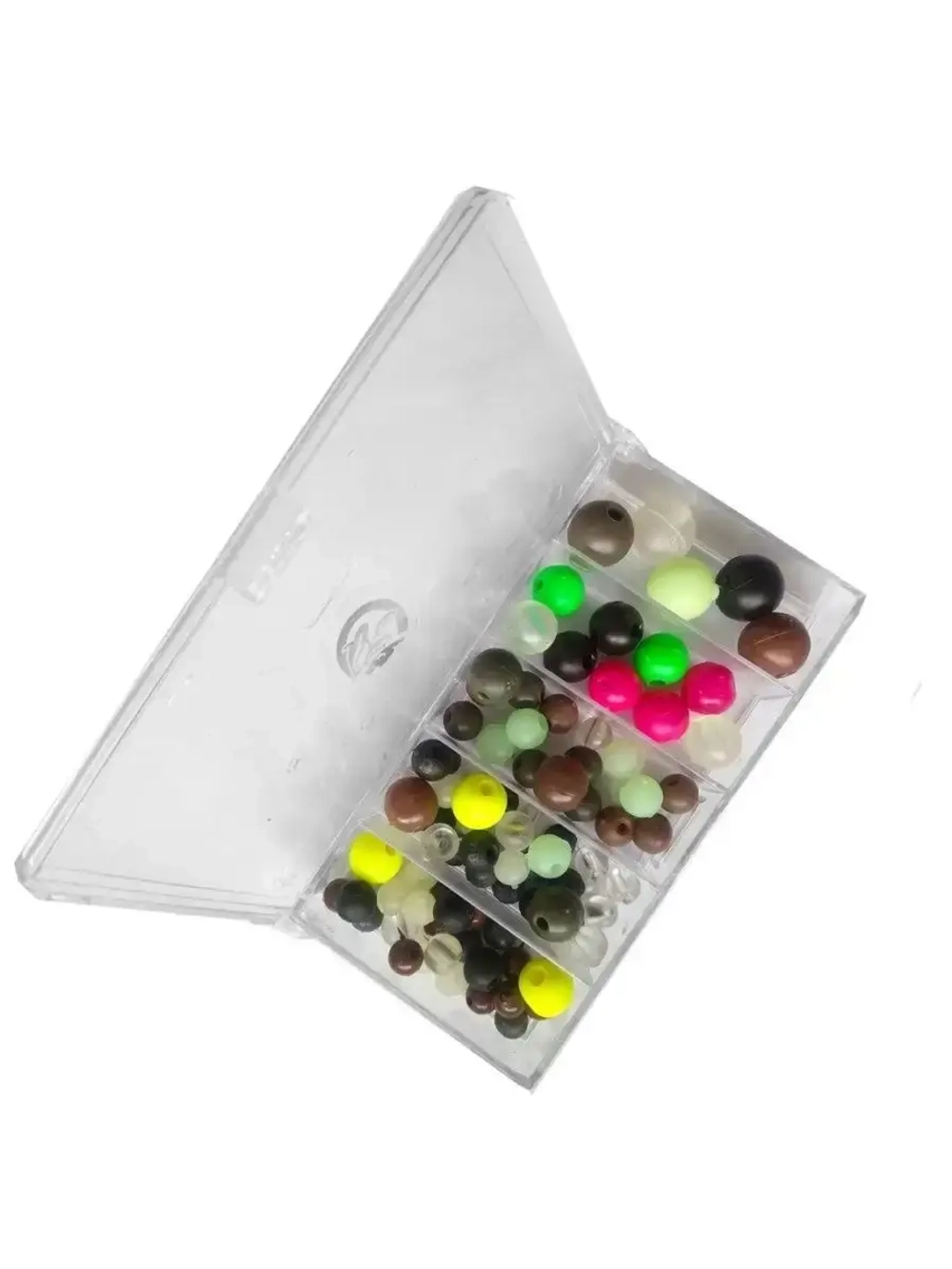 Набор силикон.бусин СВ-1 коробка 100*50*17мм