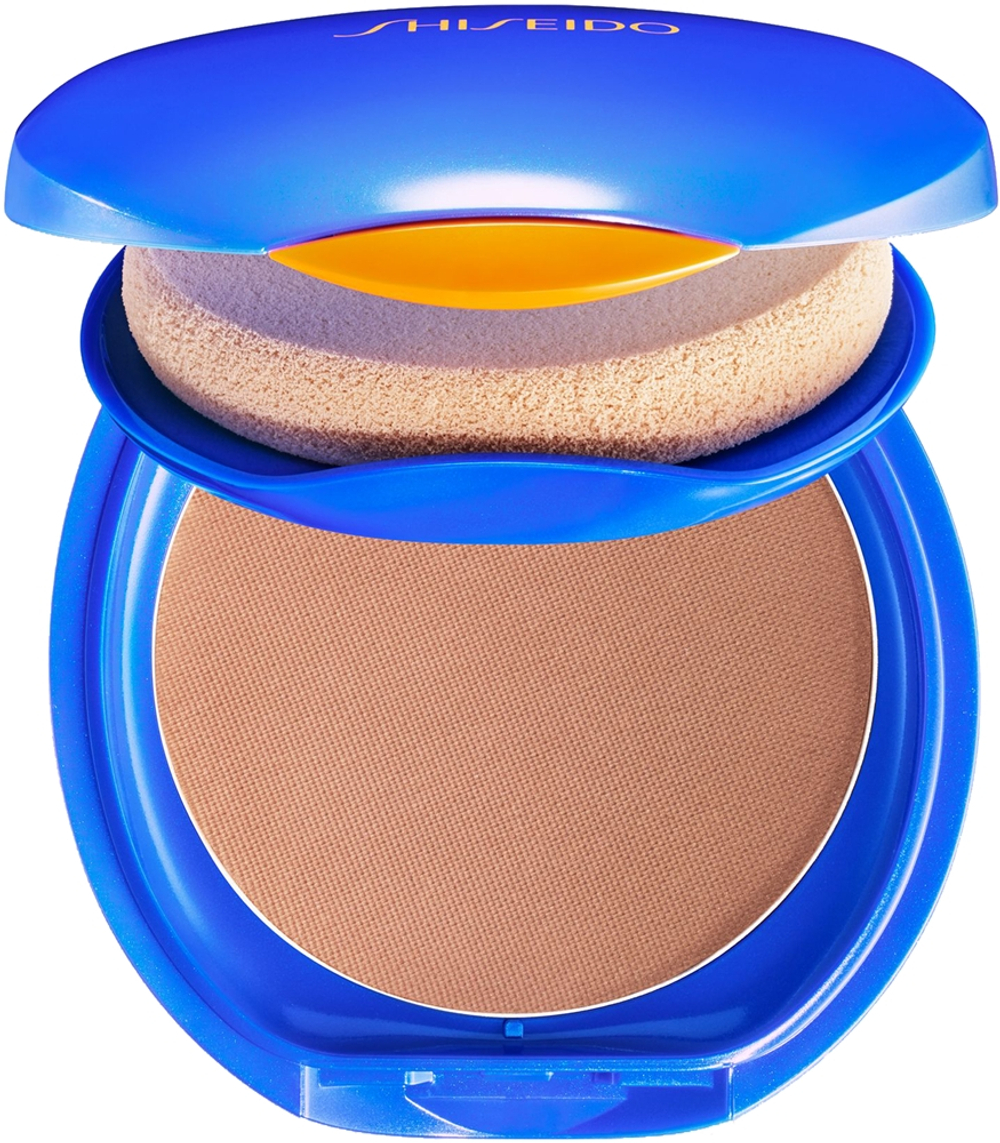 Shiseido Expert Sun Protector UV Protective Compact Foundation SPF30 - Водостойкий компактный наполнительный крем для тела оттенок Dark Beige, 12 g