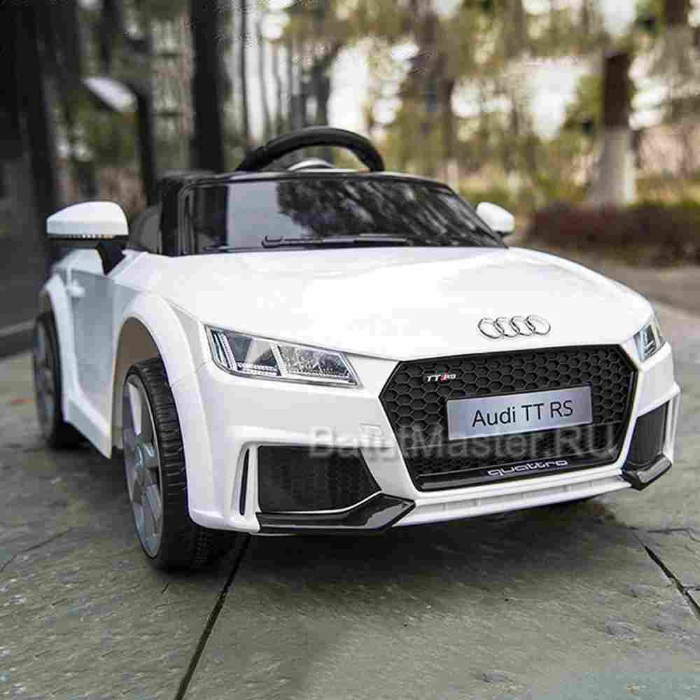 Детский электромобиль "AUDI TTRS" 12V, белый