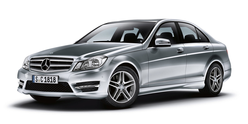 Автоковрики для MERCEDES W204, C-class (2007-2014)