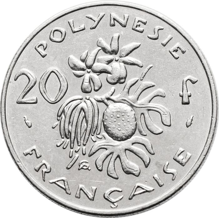 20 франков 1972-2005 Французская Полинезия