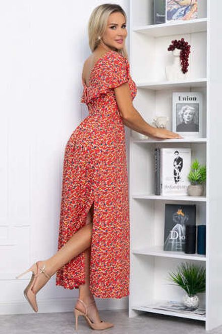 Платье Вечер свиданий (красное) П13829-16М LT Collection