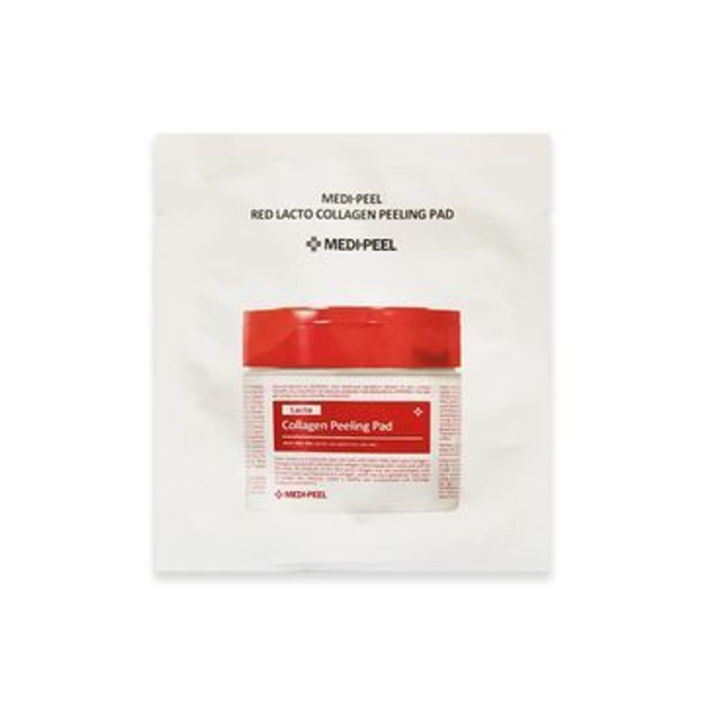 Пилинг-пэды с лактобактериями MEDI-PEEL Red Lacto Collagen Peeling Pad 4 мл