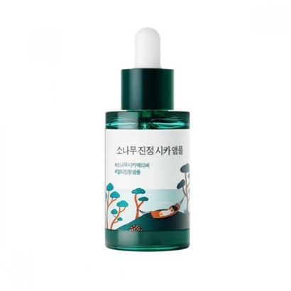 Round Lab Pine Calming Cica Ampoule ампула с экстрактами сосны и центеллы для проблемной кожи