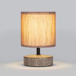 Настольная лампа Rivoli Eleanor 7070-502 1 * Е14 40 Вт керамика кофейная