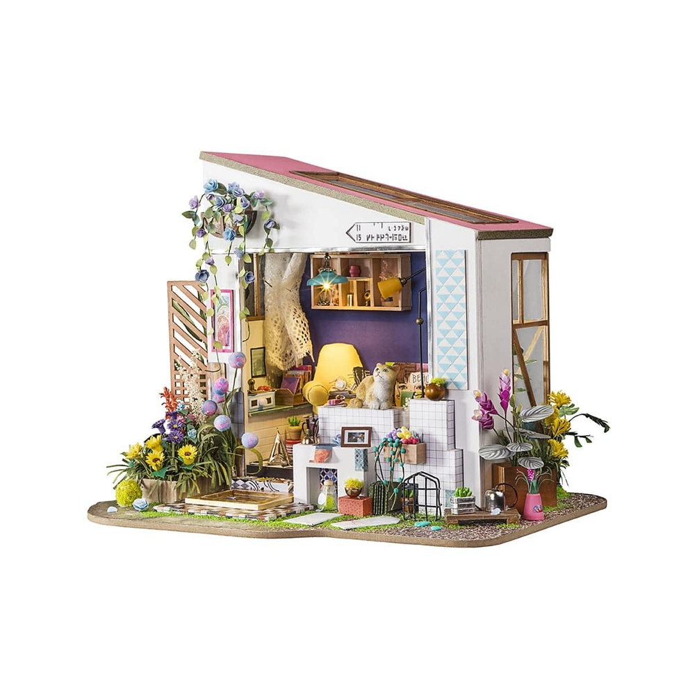 Крыльцо Lily'S Porch от Rolife - Интерьерные конструкторы Rolif румбокс, сборная модель из дерева