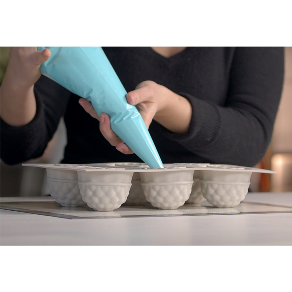 Форма для приготовления пирожных Segreti del Bosco 17x30см силиконовая Silikomart