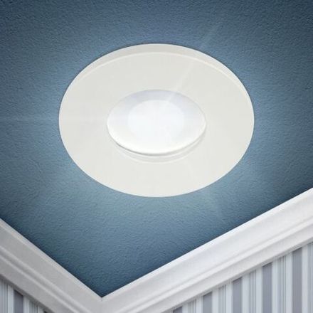 Светильник WR3 WH MR16/GU5.3 IP44 встраив. влагозащ. бел. Эра Б0054368