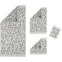 Полотенце 50x100 Cawo Instinct Leopard 563 серое