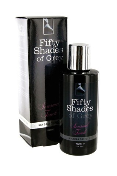 Массажное масло "50 оттенков серого" Sensual Touch, 100 мл (Цвет: прозрачный)