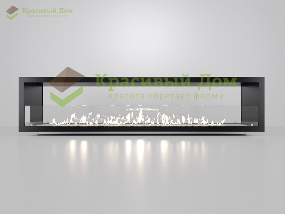 Сквозной биокамин 1800