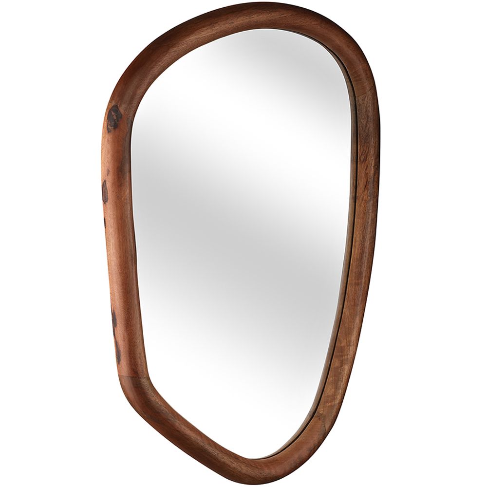 Зеркало настенное Torhill, 49х66 см, коричневое