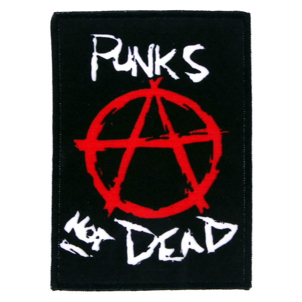 Нашивка Anarchy Анархия Punks Not Dead (812)