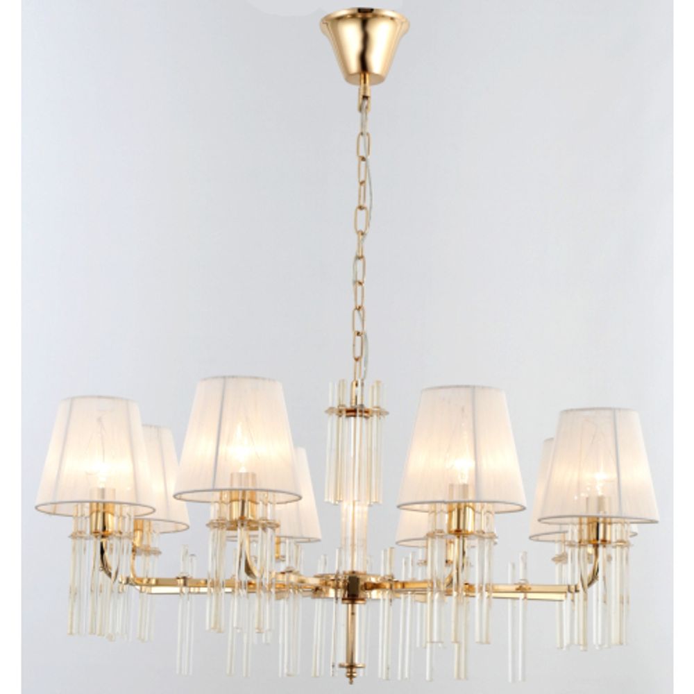 Люстра Rivoli Lilith 1039-308 8 х Е14 40 Вт хрусталь | Rivoli