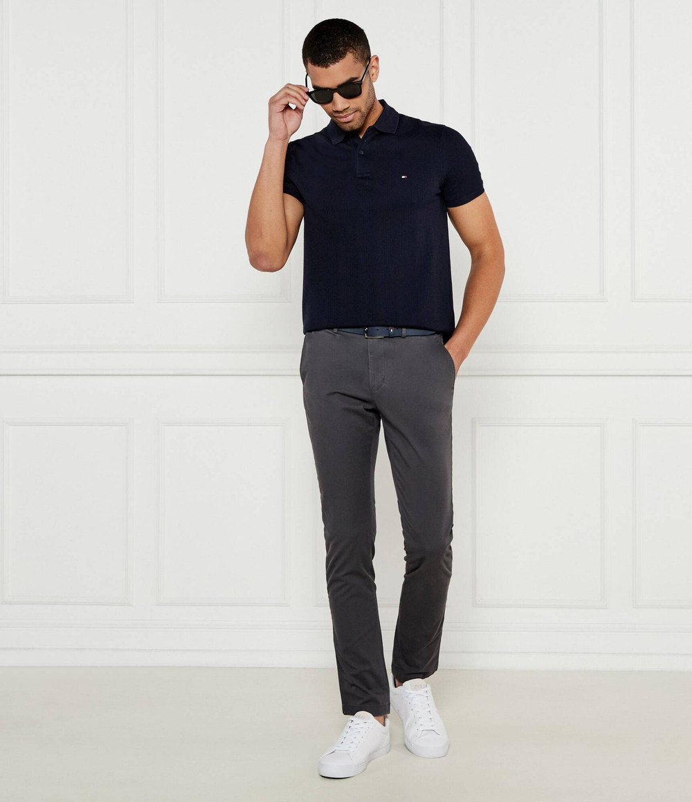 Поло Tommy Hilfiger - темно-синий(MW0MW38951)