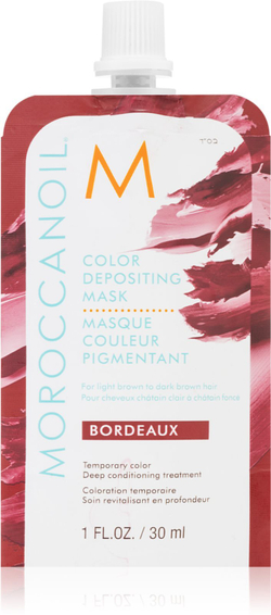 Moroccanoil Color Depositing - нежная питательная маска без стойких красящих пигментов /  Bordeaux 30  ml  / GTIN 7290113140752