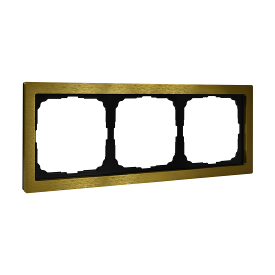 Рамка 3-м ArtGallery Pure метал. зол. SE GAL312403