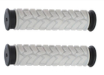 Грипсы TRIX, резиновые, 125мм, 2-х компонентные, белые с черным кантом(100)