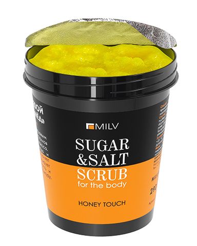Сахарно-солевой скраб для тела «Мёд». 290 г Milv