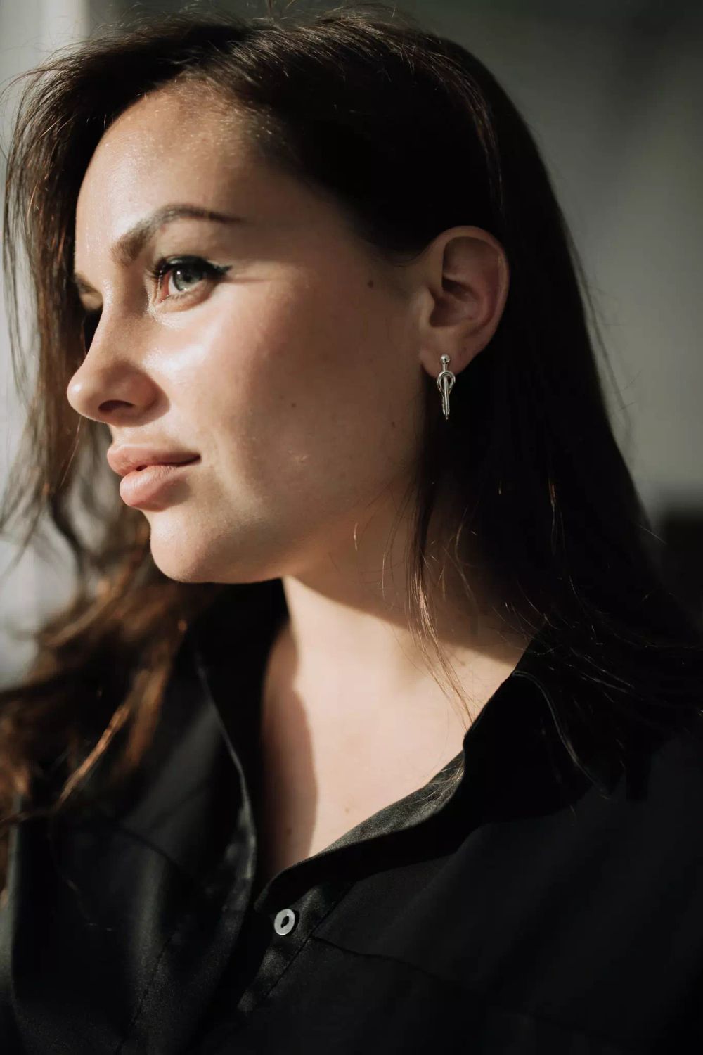 Серьги Петля