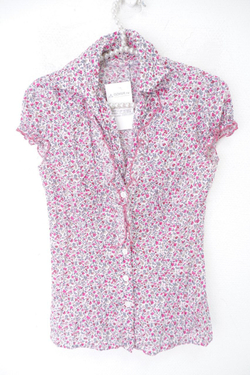 Рубашка с коротким рукавом летняя 42 размер