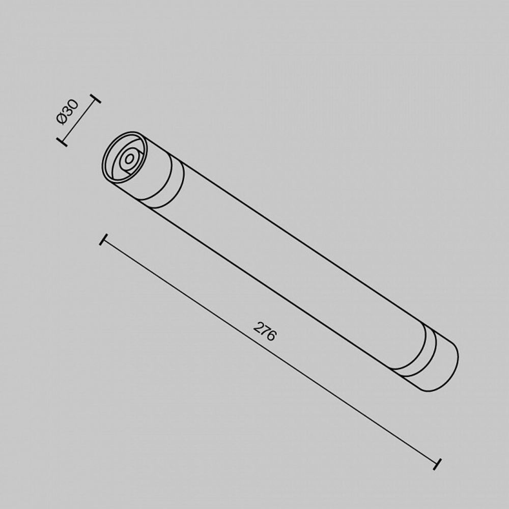 Соединитель линейный Maytoni  CA011-L300-B