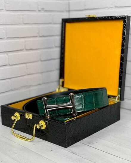 Ремень Hermes из кожи крокодила, арт. 474501867