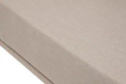 "Верона" лаунж-зона 5-местная плетеная из роупа (веревки), каркас алюминиевый белый, роуп бежевый