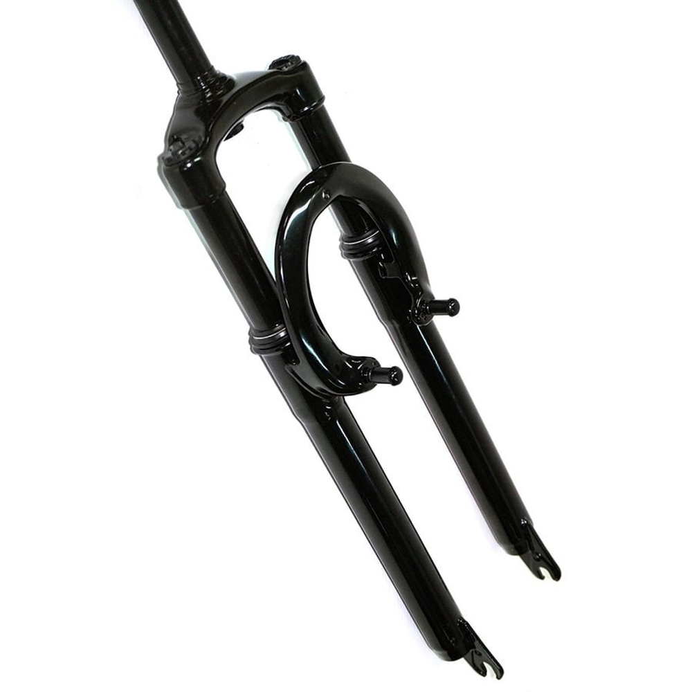 Вилка EASING ES 225-1 24"*1" V-br резьбовая,пружина,стальная,черная,2,35кг