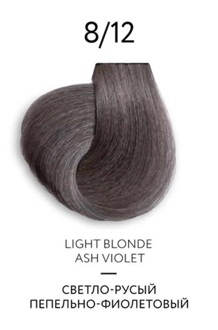 8/12 крем-краска перманентная для волос / OLLIN COLOR Platinum Collection 100 мл