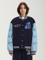 Женский Бомбер Badbear Varsity Navy