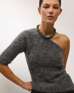 Бусы из змеевика