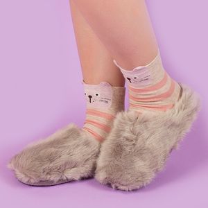 Тапки Fluffy Grey р-р 39-40 L