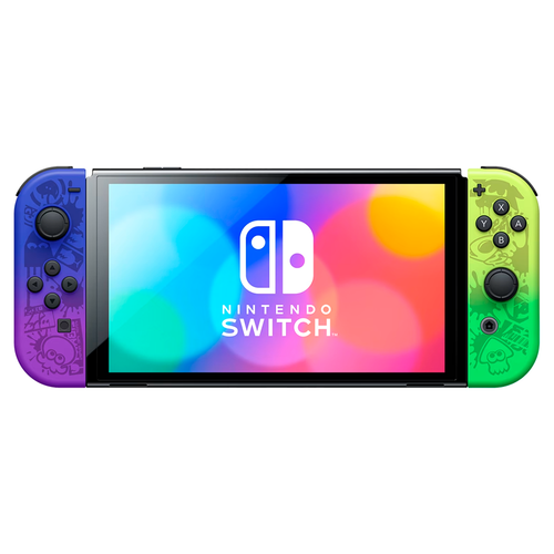 Портативная игровая консоль Nintendo Switch (OLED-модель), Splatoon 3 Edition, Graffiti (Граффити)