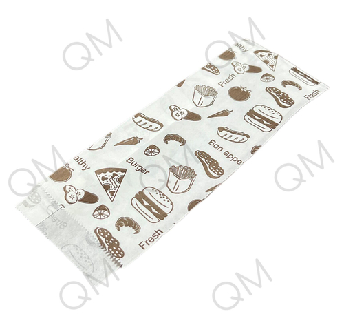 Уголок бумажный со складкой 80*40*225 мм "БонАппетит" 40г/м2, белый, 3000шт