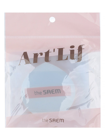 THE SAEM Art'Lif Спонж косметический/Soft Pang Pang Cushion Puff, 1шт