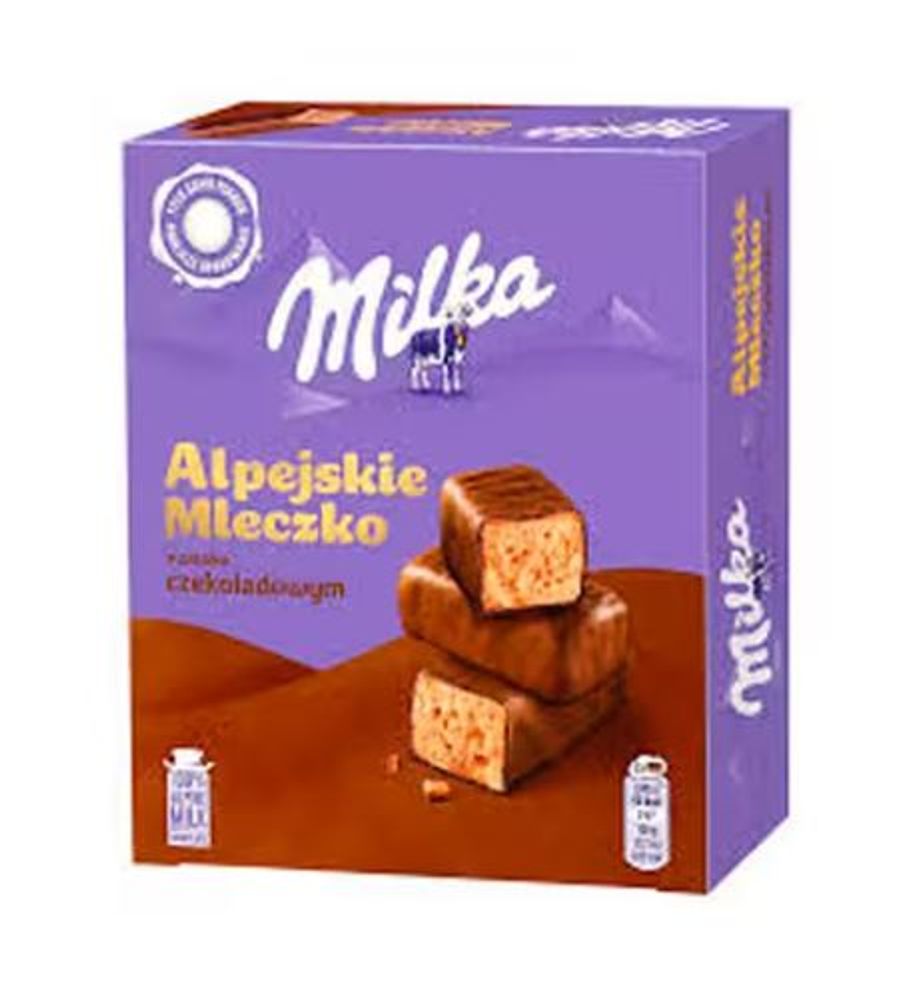 Конфеты Milka Alpine Milk Chocolate 330гр