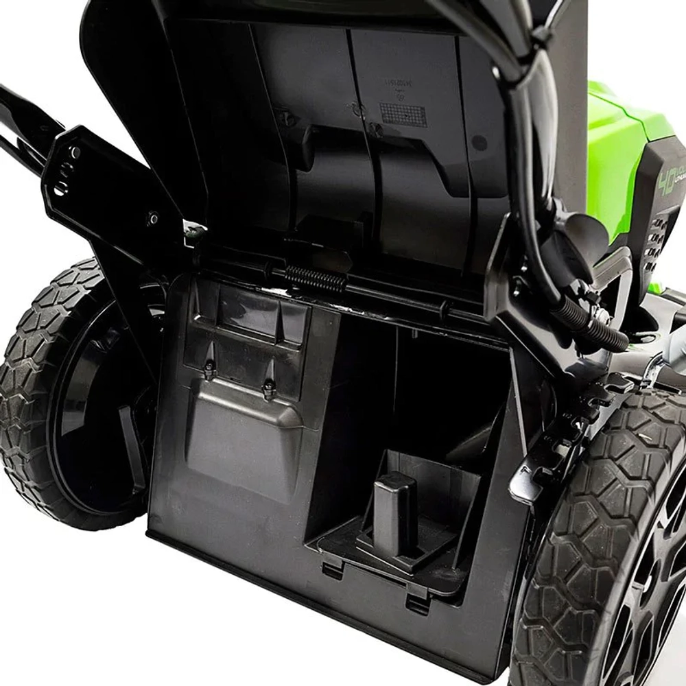 Аккумуляторная газонокосилка Greenworks GD40LM46SPK8 40В (1 x 8 Ач, Быстрое ЗУ) нож 46 см, 2506807U8F