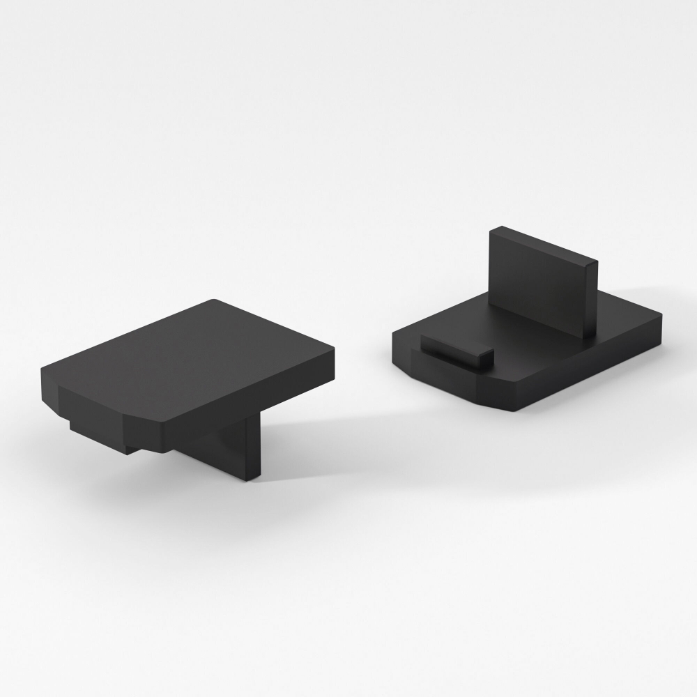 Заглушки для шинопровода Elektrostandard Mini Magnetic 2шт 85174/00 черный
