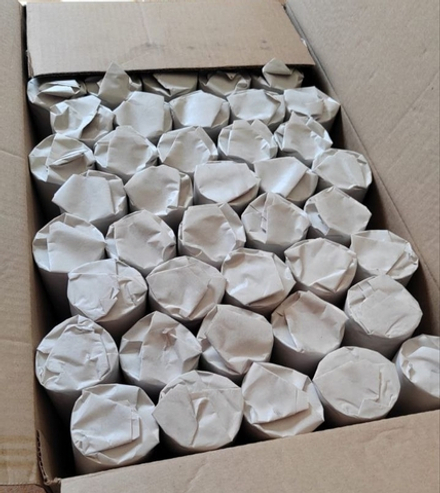 Уголь кадильный "Русский уголек" (Елецкий) Ø 40 мм (40 колб/10шт.)