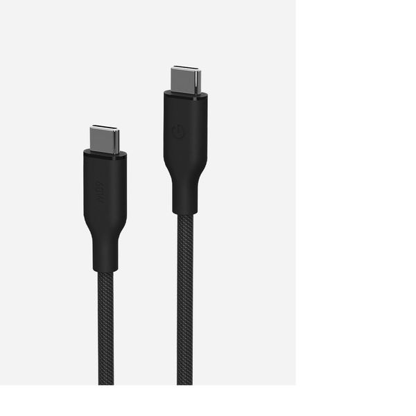 Кабель магнитный Energea HELIX MAGNETIC, USB-C to USB-C, 60W 1.5M, Синий | Blue