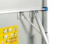 Теннисный стол всепогодный &quot;W-800 Outdoor&quot; (274 х 152,5 х 76 см) алюминиевый, с комплектом (сетка, 2 ракетки, 6 шариков )
