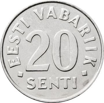 20 сентов 1999 Эстония