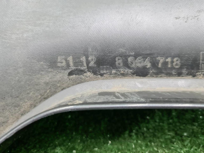 Юбка заднего бампера BMW 5er G30 (17-20) M-paket